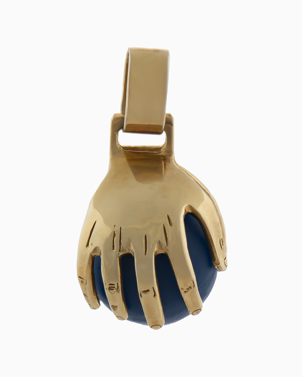 Medalha Mãos da Vida azul